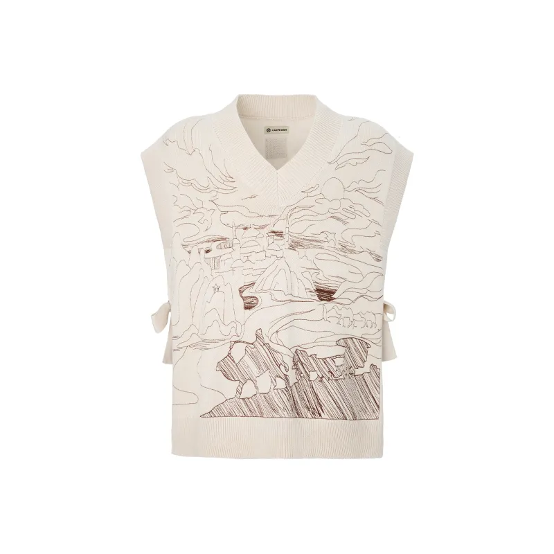 Carpe Diem Vests Unisex Creamy-0