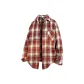 Red Plaid (Spring Fall Versatile Style)