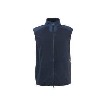 BARBOUR Country Fleece Gilet Vest Men's Marine Blue