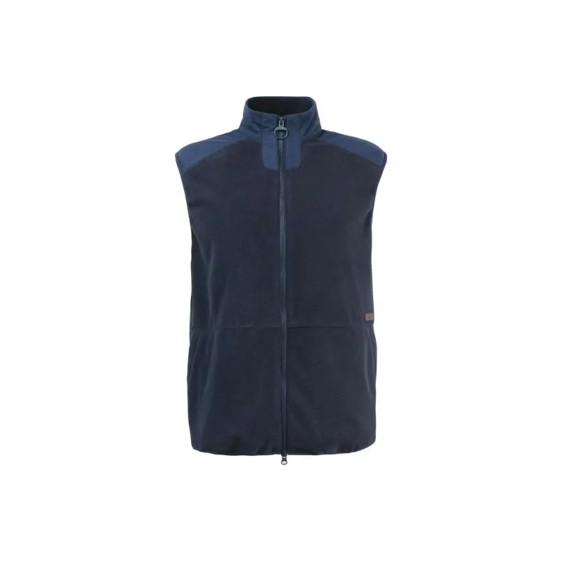 BARBOUR Country Fleece Gilet Vest Men's Marine Blue-0