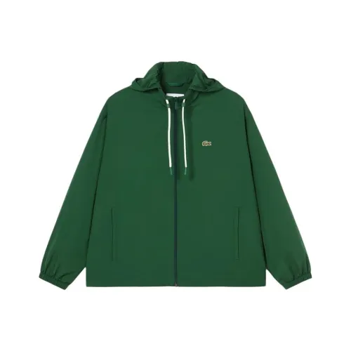 LACOSTE Jackets Coats Men's Crocodile Green