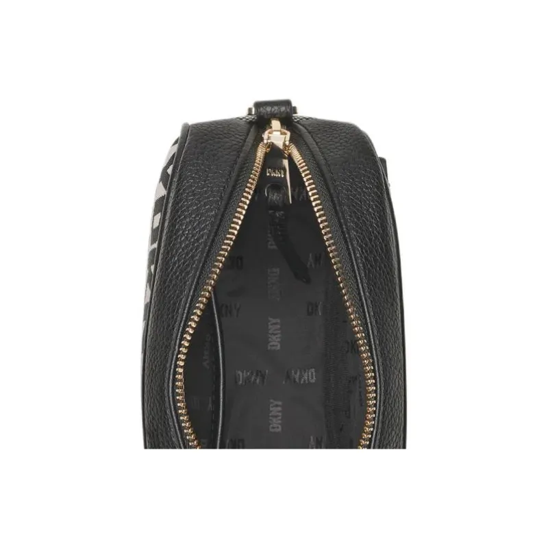 DKNY Imitation Leather Camera Bag Shoulder Bag Crossbody Bag Women's Black-3