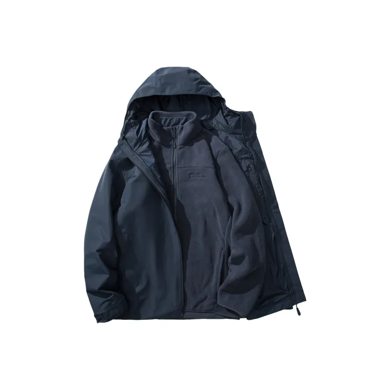 Jack Wolfskin Altenberg Waterproof And Windproof To Keep Warm Windbreaker Jacket Men's Europe Version-4