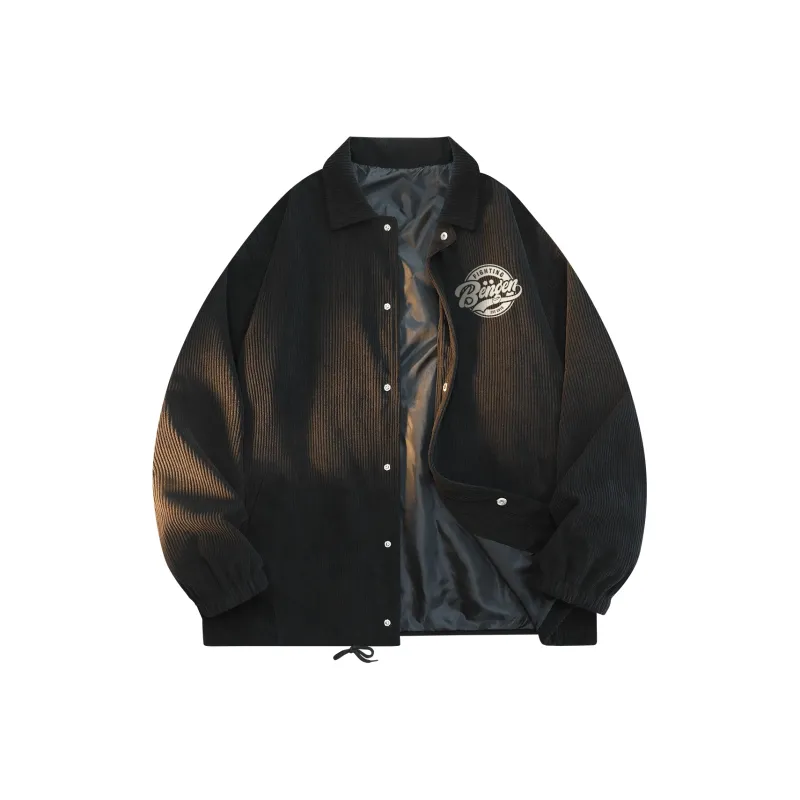 BENGEN Jackets Coats Unisex Black-0