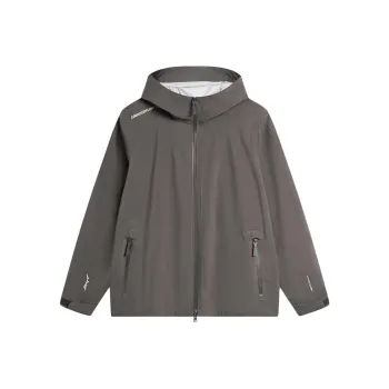 LiNing Warm And Water-Resistant Windbreaker Jacket Men's Jet Sky