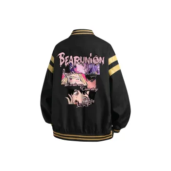 BEAR UNION Jackets Unisex Black