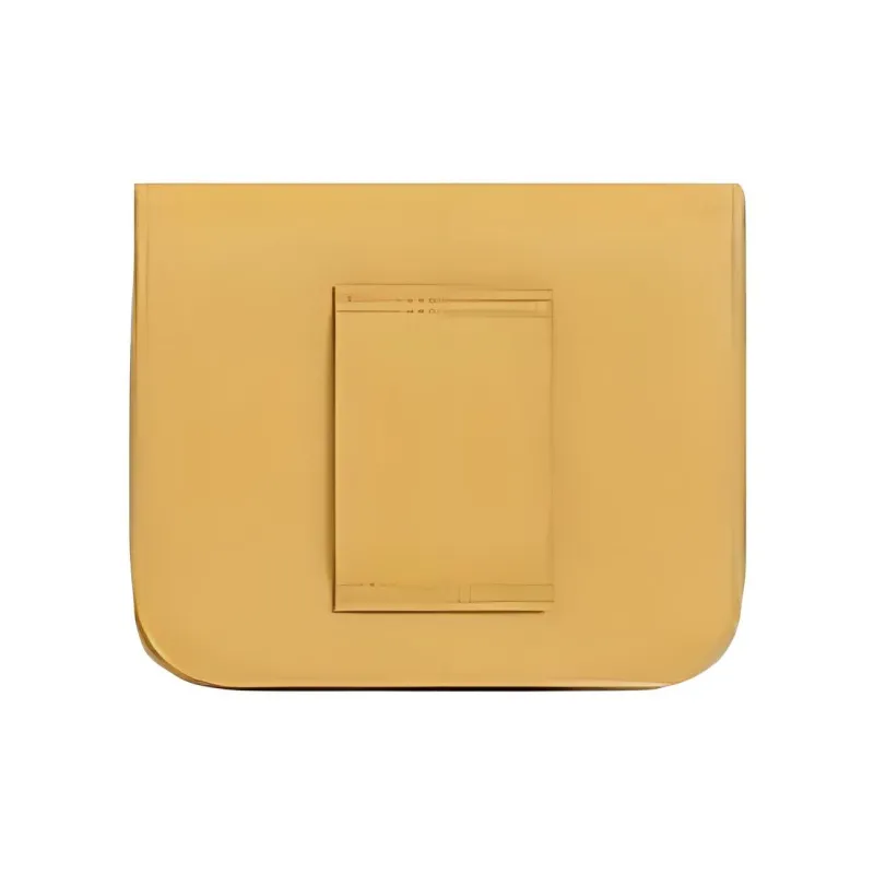 HERMES Constance Slim Evercolor Calfskin Wallet Card Holder Coin Purse Fanny Pack Women's Sun Yellow With Denim Blue-1