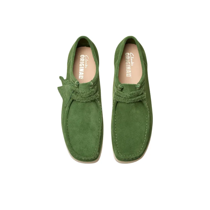 Clarks Originals Wallabee Wallabee Day 2604 Green Suede-3