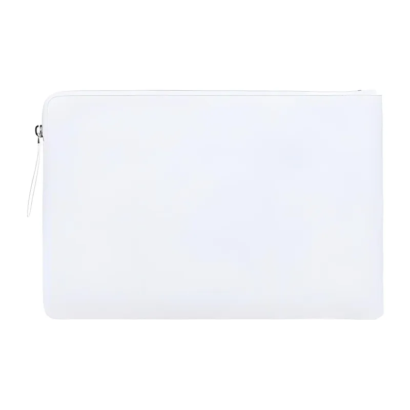 Balenciaga Leather Clutch Women's White-2