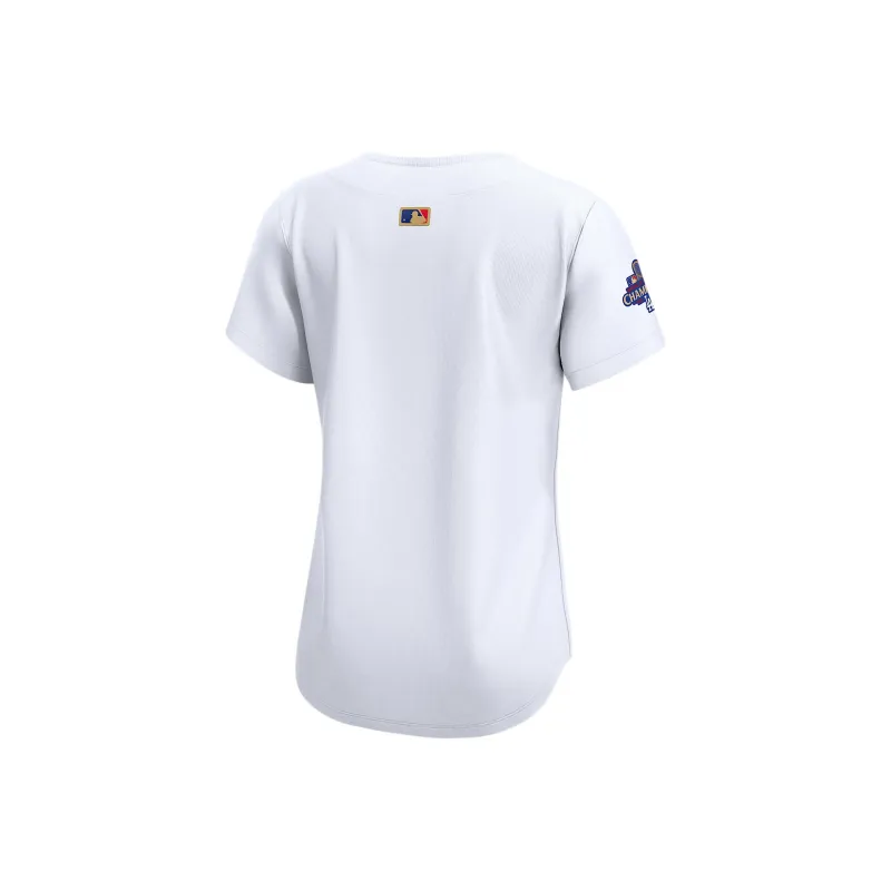 Nike Los Angeles Dodgers 2024 World Series Champions Gold Women's's Nike Dri FIT Adv Mlb Limited Jersey-1