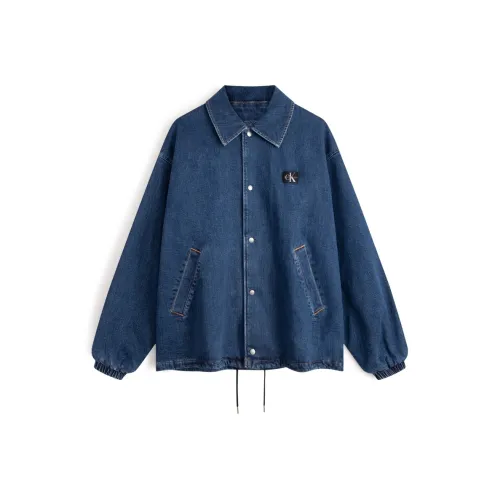 CALVIN KLEIN Denim Jacket Men's Denim Blue