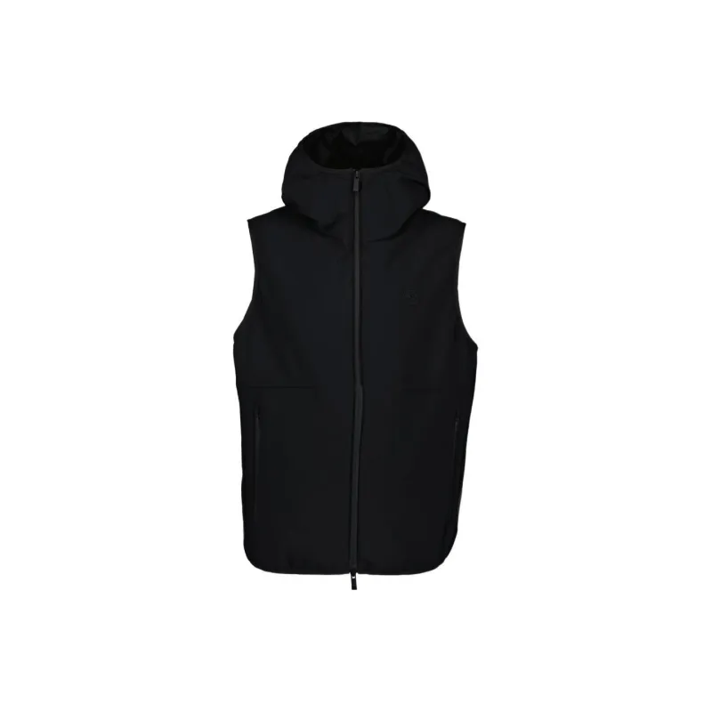 Moncler Zip Up Hooded Gilet-0