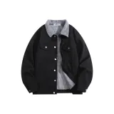 JR2130 Black (Thickened and Fleece-Lined)