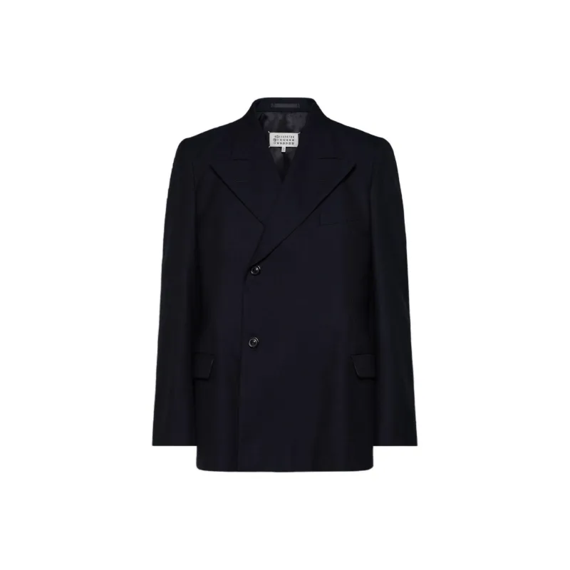 Maison Margiela Barathea Single Breasted Suit Jacket-0