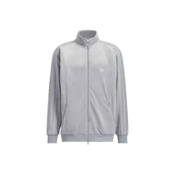 Adidas Originals BECKENBAUER TRACK FW24 Jackets Coats Unisex Light Gray