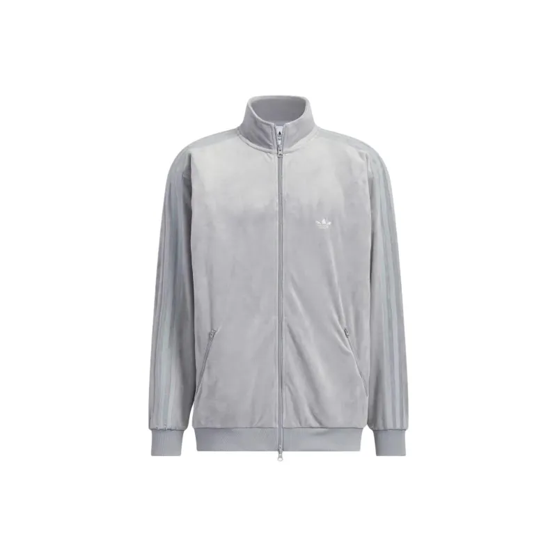 Adidas Originals BECKENBAUER TRACK FW24 Jackets Coats Unisex Light Gray-0