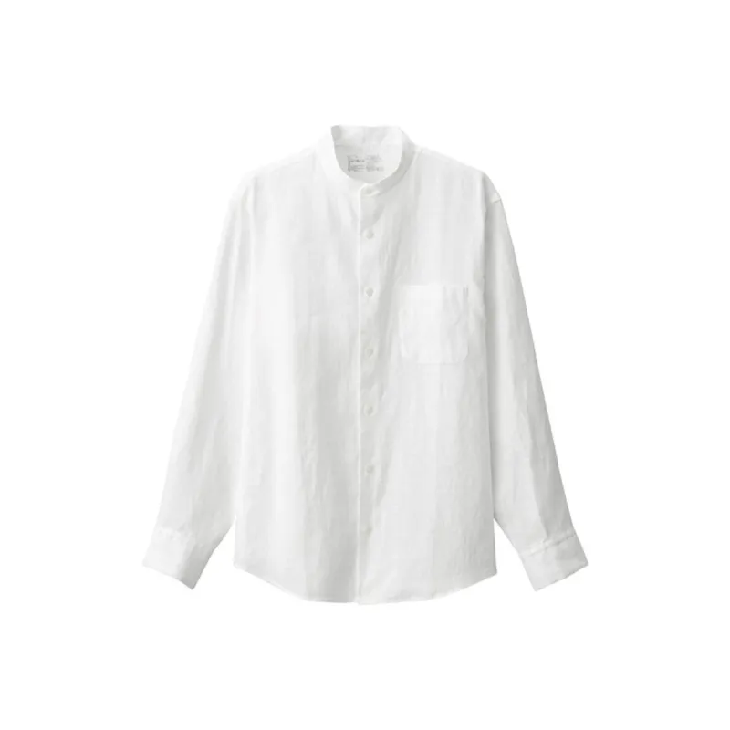 MUJI Hemp Collection Shirts Men-0