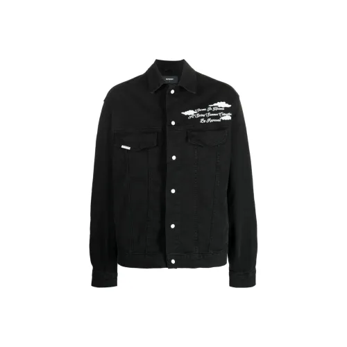 REPRESENT Denim jacket Beach Men's Black