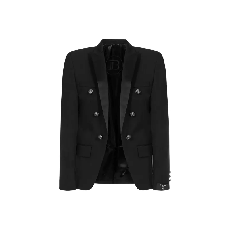 BALMAIN Business Suit Men's Black-0