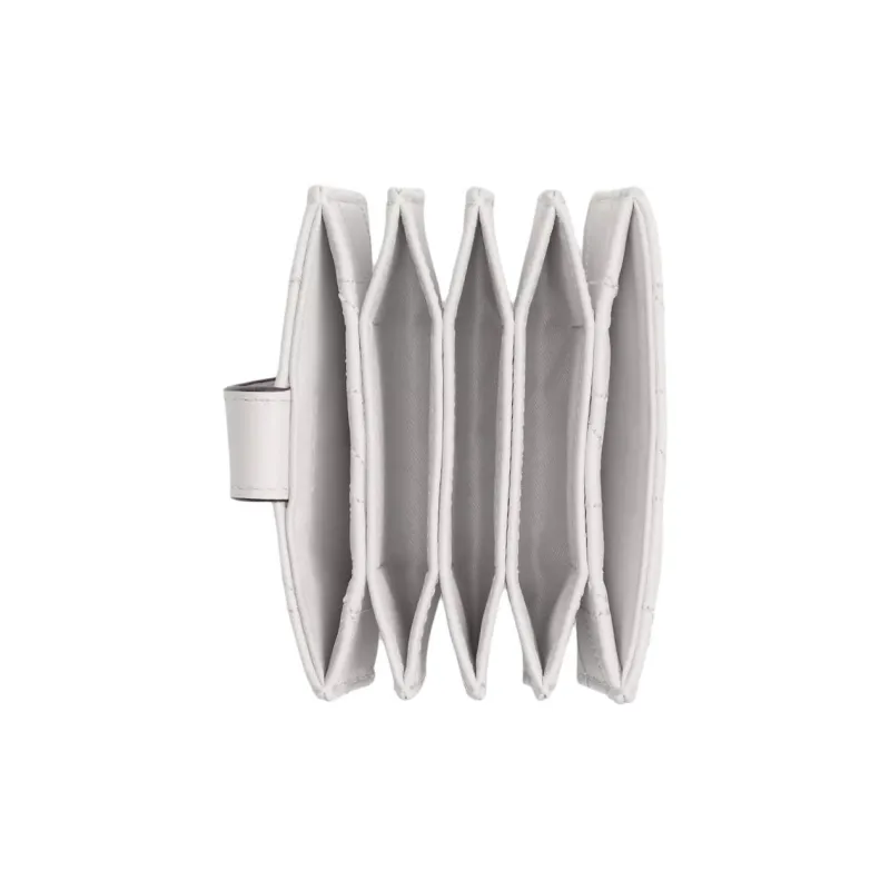 COACH Essential Nappa Leather Card Holder Mini Women's White-1