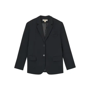 MICHAEL KORS Oversized Crepe Blazer