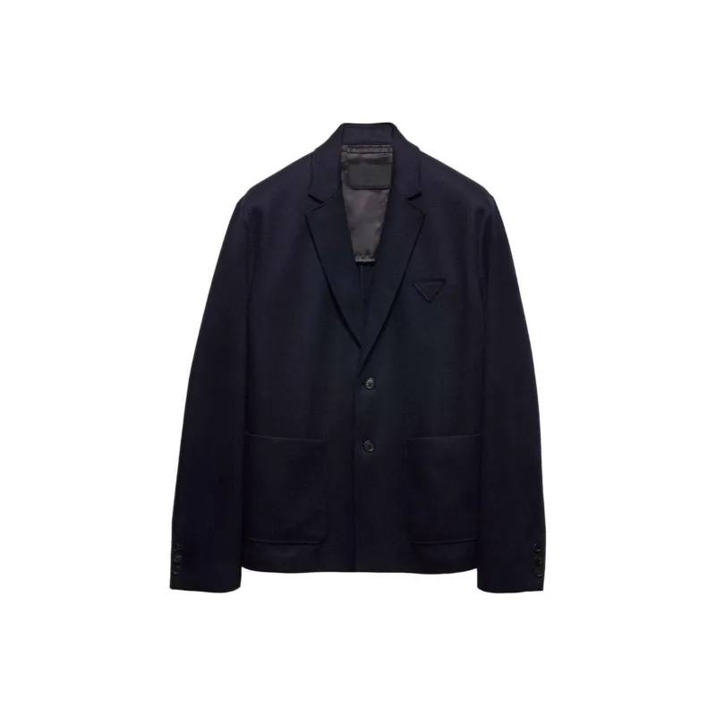 PRADA Single breasted Wool Jacket-0