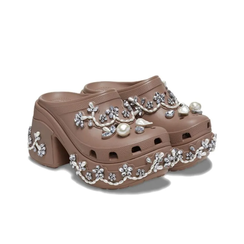 SIMONE ROCHA x Crocs Mermaid Clogs Unisex Latte-2