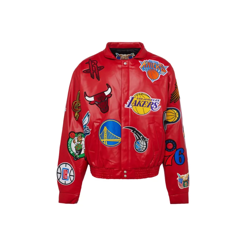 JEFF HAMILTON X Nba Collage Jacket-7