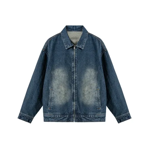 XINYINSU Denim Jacket Unisex Black