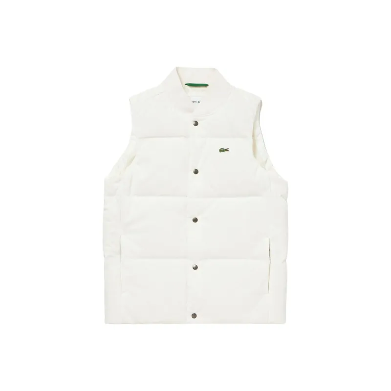 LACOSTE Vests Men White-0