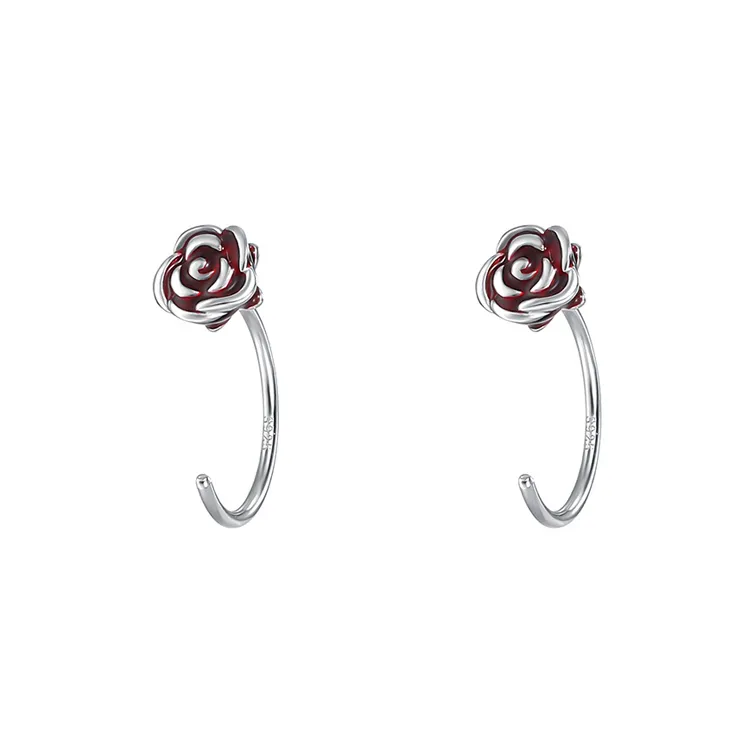 SHK Sterling Silver Earrings Unisex-0