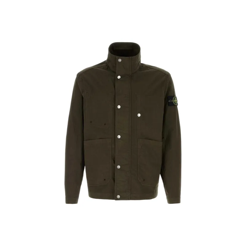 STONE ISLAND SS25 Jackets & Coats Men's Army Green-0
