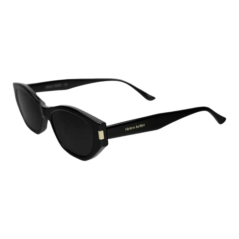 HELEN KELLER Plate Frame Irregular Shape Sunglasses Unisex-4
