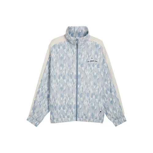 PUMA Jackets Coats Men's Light Blue