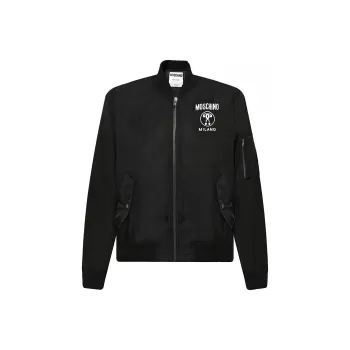 MOSCHINO Puffer Jacket Men's Black