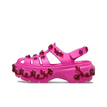 Crocs Stomp Fisherman Clog Simone Rocha Electric Pink