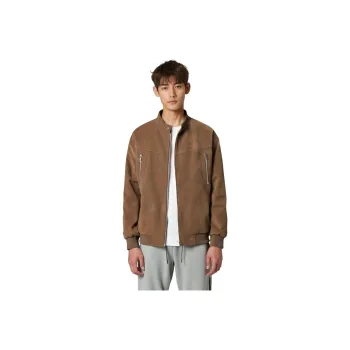 Q ZHIHE Jackets Coats Unisex Umber