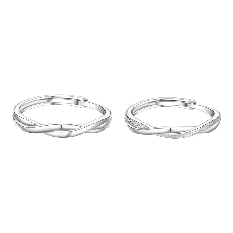 SOFTDORA 999 Fine Silver Rings Unisex-1
