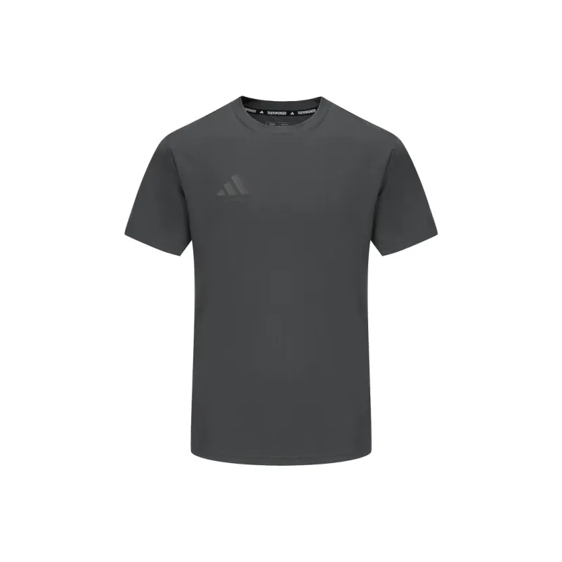 Adidas TAEKWONDO SS25 T Shirt Unisex Dark Gray-0