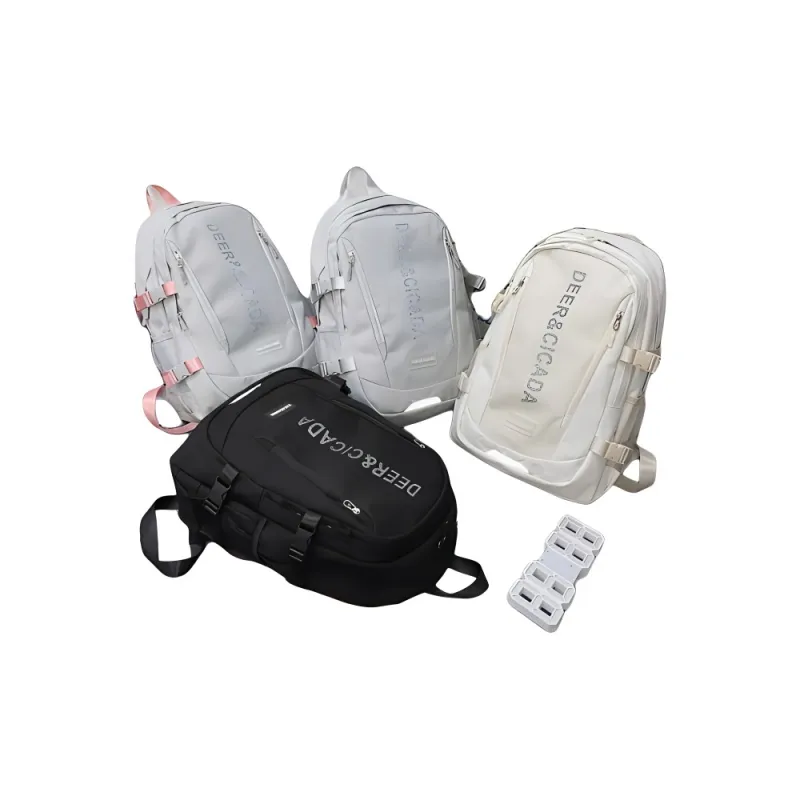 H YXIANG Oxford Backpack Unisex Multicolor-2
