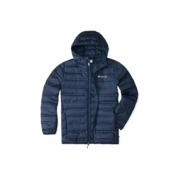 Columbia Down Jackets Men Navy Blue