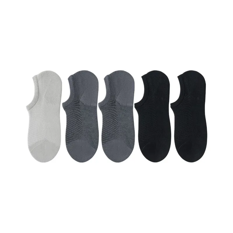 MIIOW No Show Socks Unisex 5 Pack-20