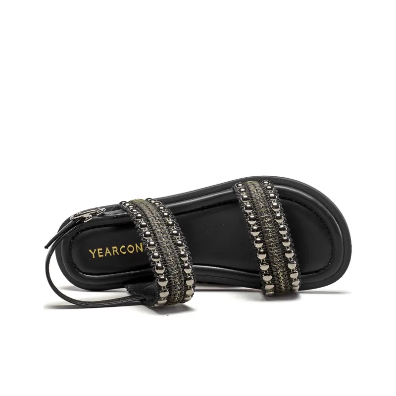 YEARCON One Strap Sandals Women's-6