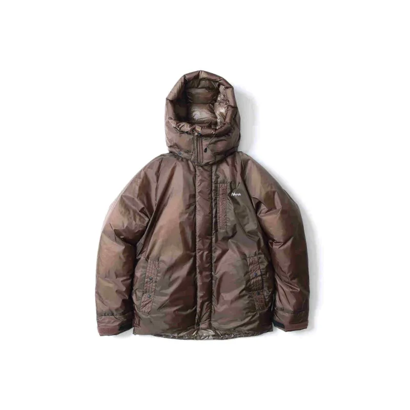 NANGA AURORA LIGHT UTILITY Down Jacket Unisex Coffee-0