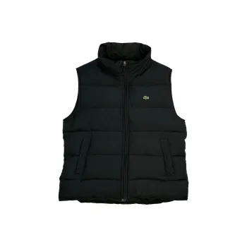 LACOSTE Vests Men Black