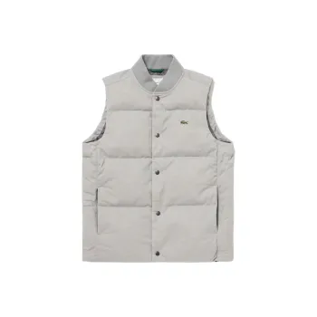 LACOSTE Vests Men Gray