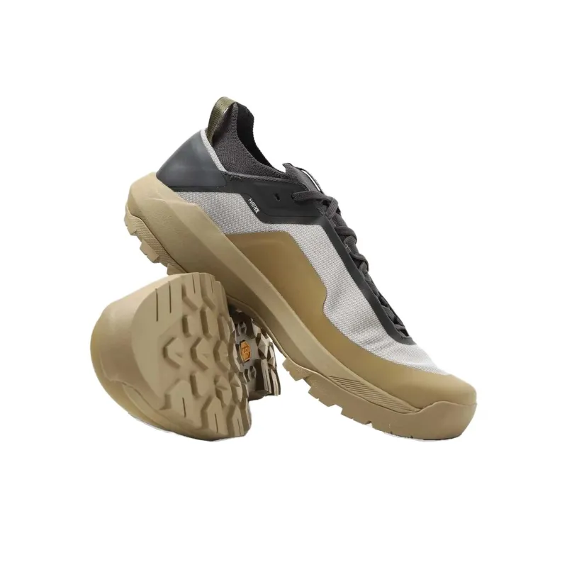 Arcteryx Vertex Alpine Cushioning Slip Resistant Low Top Mountaineering & Hiking Shoes Men's Brown Gray-3