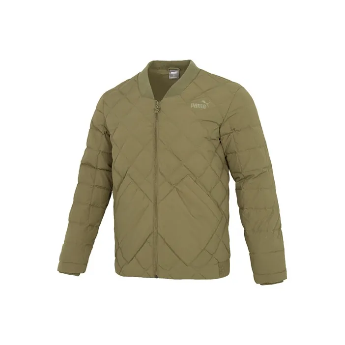 PUMA Winterized Down Jackets Men Army Green-0