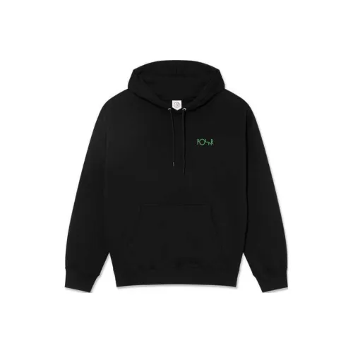 POLAR SKATE CO SS25 Ourselves Collage Dave Hoodie Sweatshirt Unisex Black