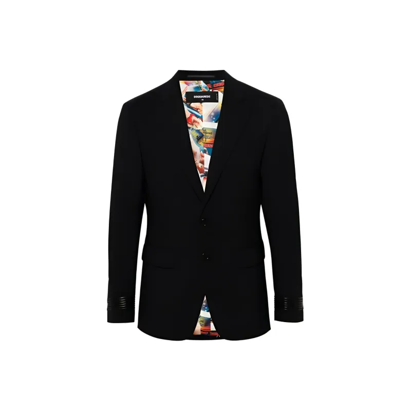 DSQUARED 2 Single Breasted Tailored Blazer-0